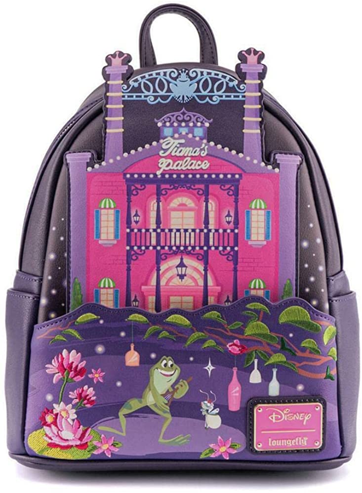 Loungefly Disney Princess and the Frog Tiana's Palace Mini Backpack