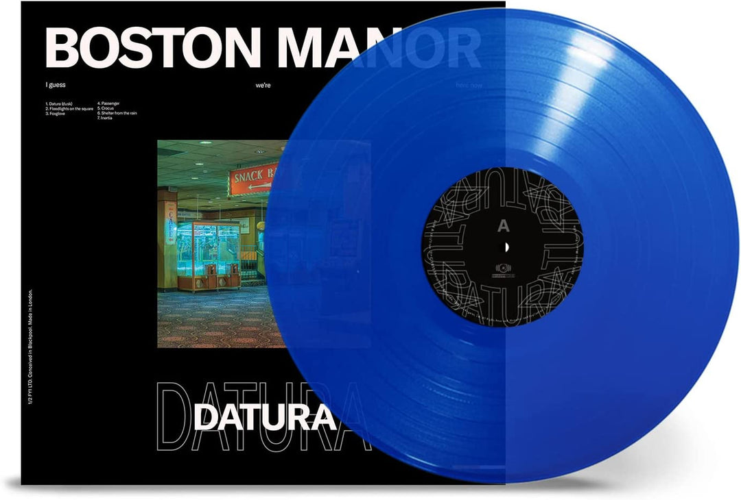 Boston Manor - Datura (Transparent Blue in sleeve) [VINYL]
