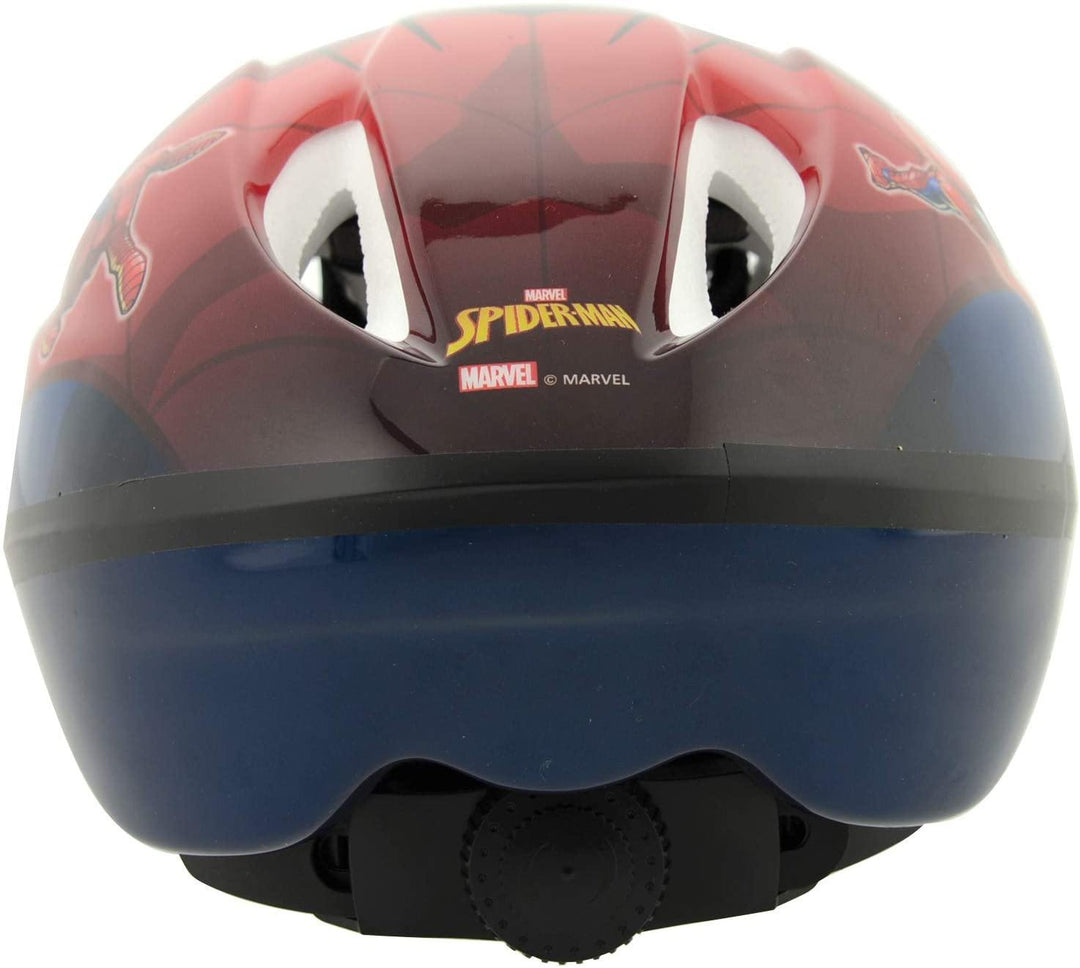 Spiderman Boys Safety Helmet, Red, 48-54 cm - Yachew