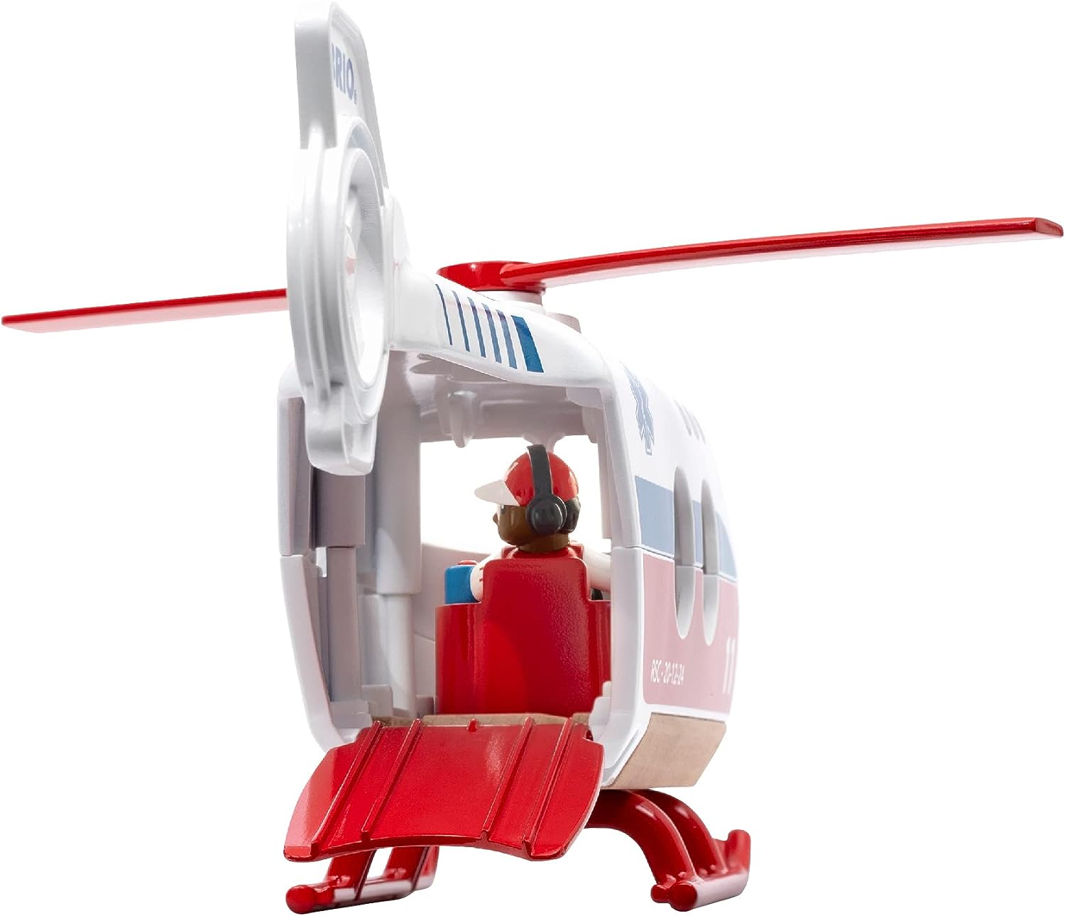 BRIO World Rettungshubschrauber-Spielset für Kinder 4