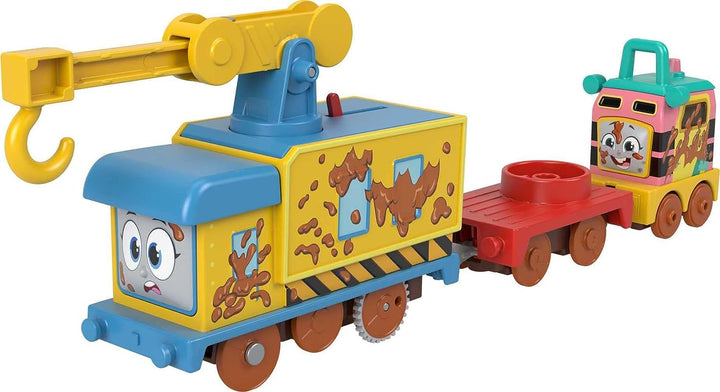 Thomas & Friends Fisher-Price Fix ‘em Up Friends Motorized Vehicle Set with Toy