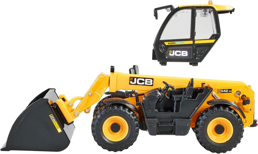 Britains JCB AGRIXTRA Loadall Farm Toys - Telescopic Handler - 1:32 Scale Farm Toys