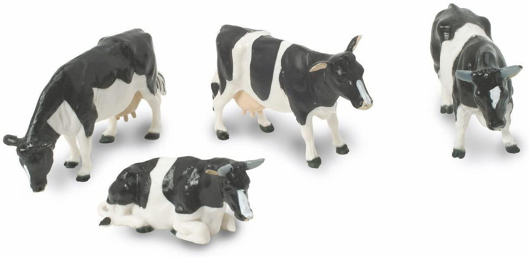Britains 1:32 Friesian Cattle Farm Playset Collectable Farmyard Animal Toys for Children - Yachew