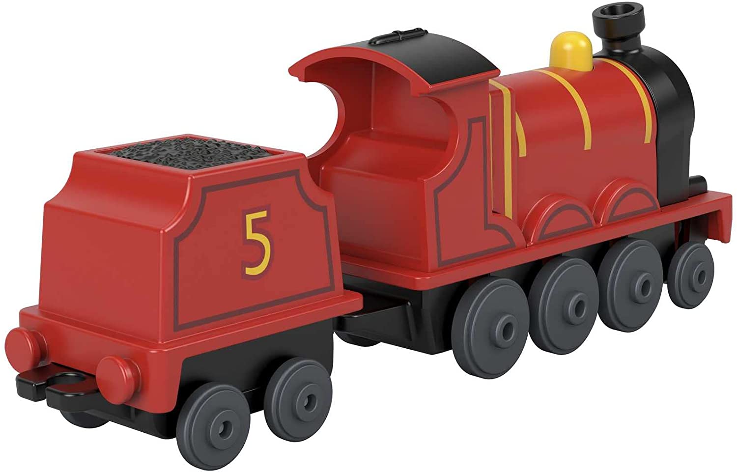 Fisher-Price Thomas & Friends James Die-Cast Push-Along Train Engine - Ages 3+ 4