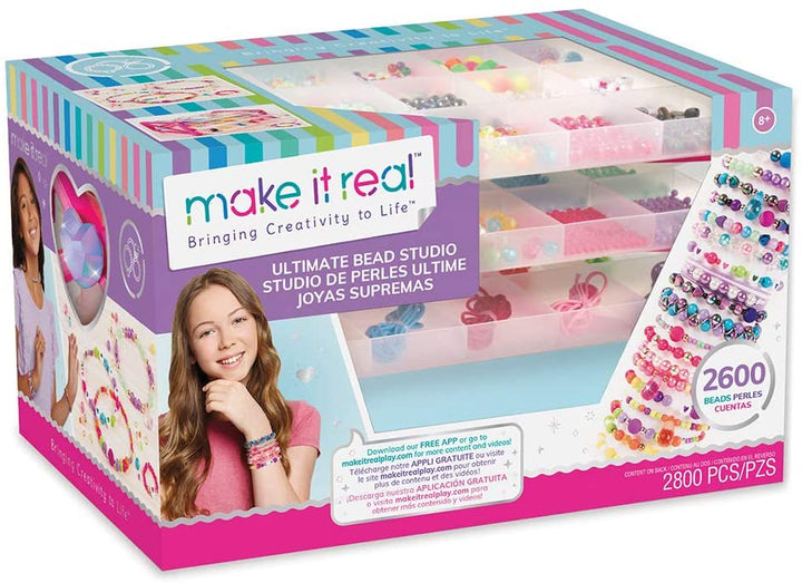 Make It Real Set Deluxe Kralen (2.700 Stuks) Veelkleurig