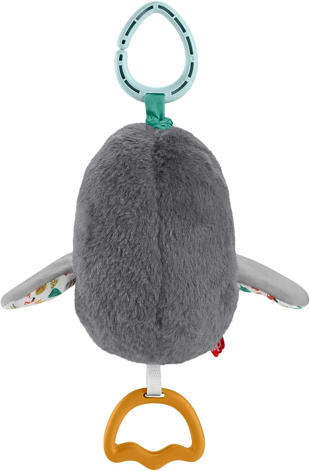 Fisher-Price Flap & Go Toucan - Interactive Plush Stroller Toy for Newborns 5