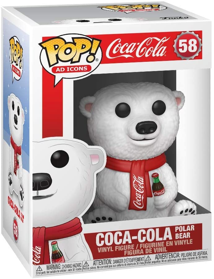 Coca Cola Coca Cola Polar Bear Funko 41732 Pop! Vinyl #58