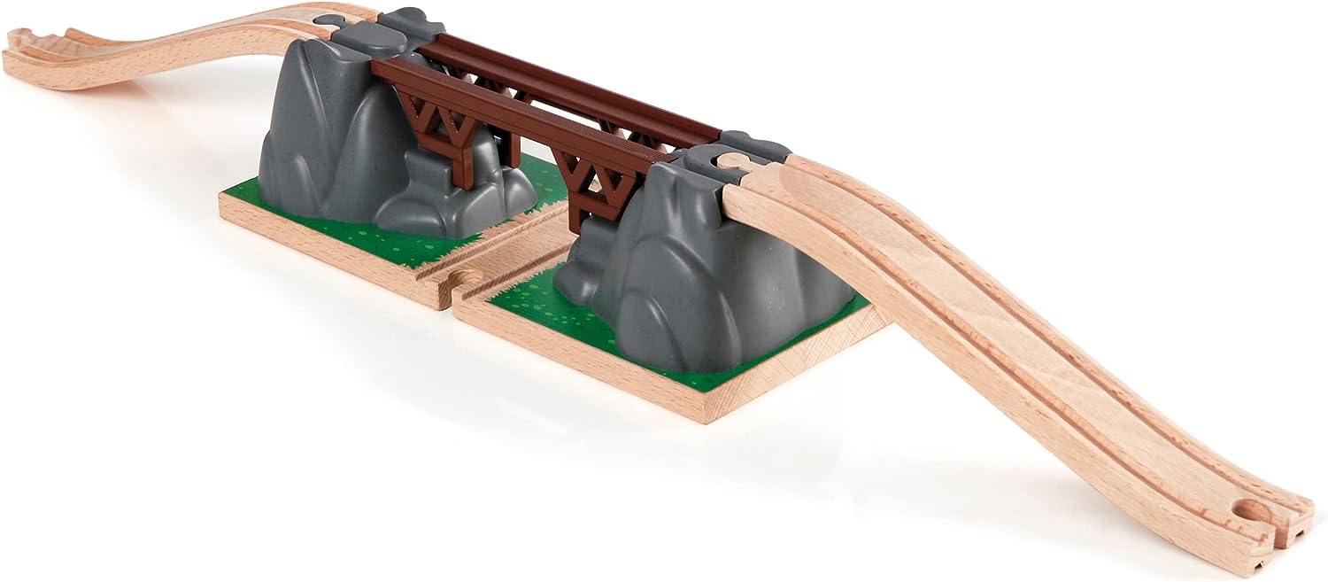 BRIO Collapsing Train Bridge for Kids - Compatible with BRIO Railway Sets 3