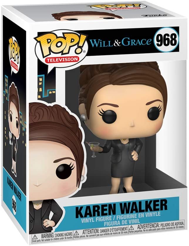 Will &amp; Grace Karen Walker Funko 34705 Pop! Vinile #968