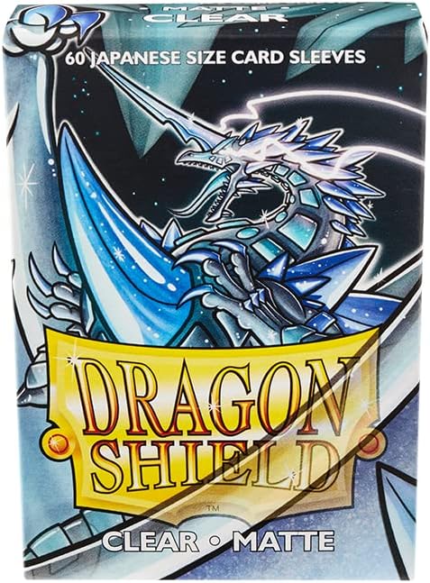 Arcane Tinmen ApS ART11101 Sleeves: Dragon Shield Matte Japanese Clear (60)