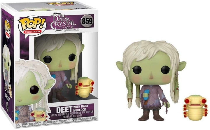The Dark Crystal: Age Of Resistance Deet (With Baby Nurlock) Funko 41500 Pop! Vinile #859