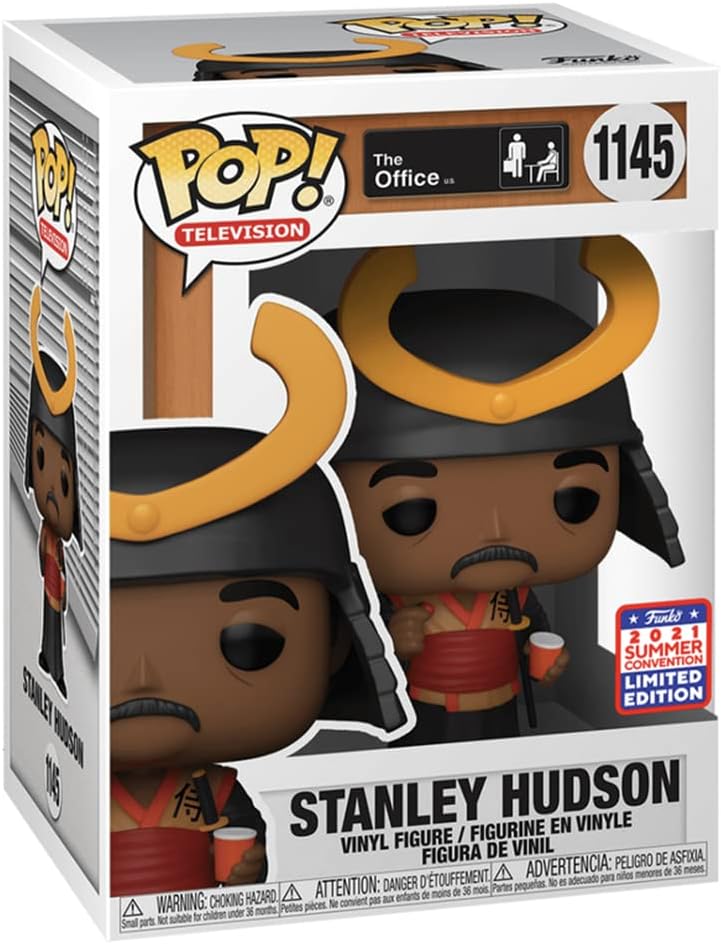 Funko Pop! Television The Office - Stanley Hudson Samurai Warrior Vinyl Figure (55904)