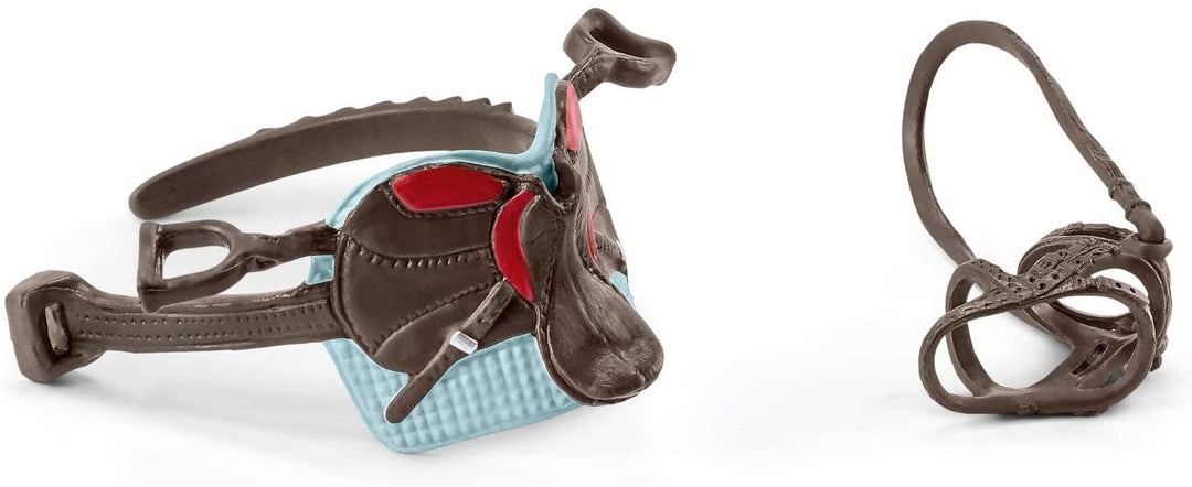 Schleich Horse Club 42489 Silla y brida Horse Club Hannah &amp; Cayenne