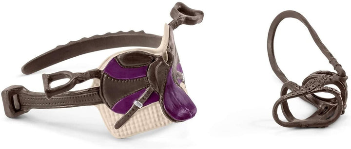 Schleich Horse Club 42491 Zadel &amp; hoofdstel Horse Club Lisa &amp; Storm
