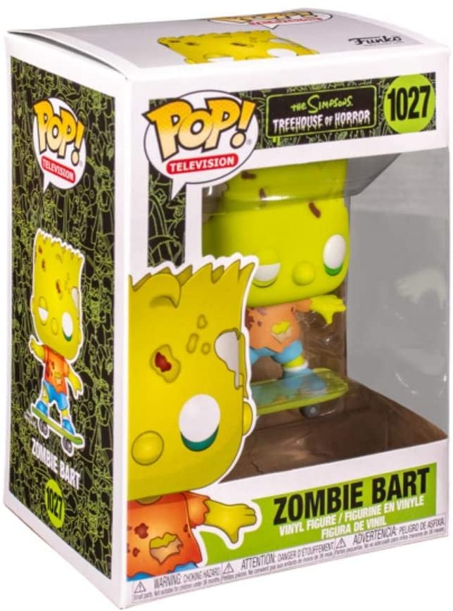Funko Pop! The Simpsons Treehouse of Horror - Zombie Bart Vinyl Figure #1027