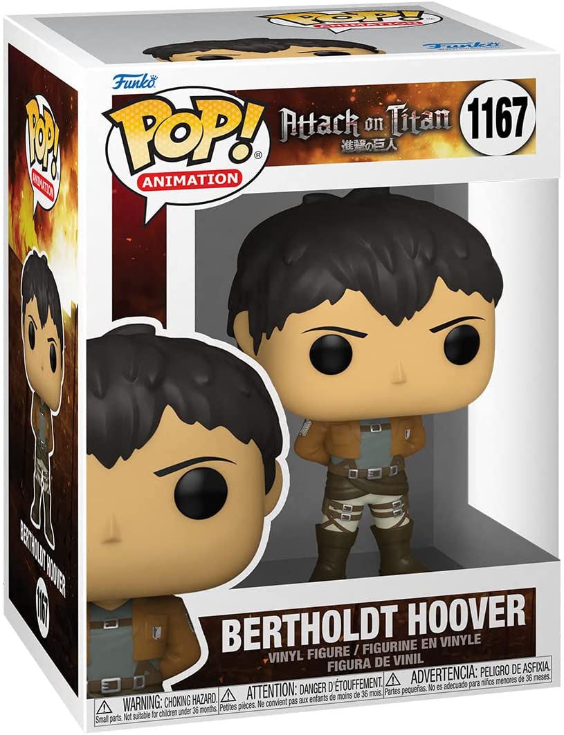 Pop! Animation: Attack on Titan - Bertholdt Hoover Funko 57979 Pop! Vinyl #1167