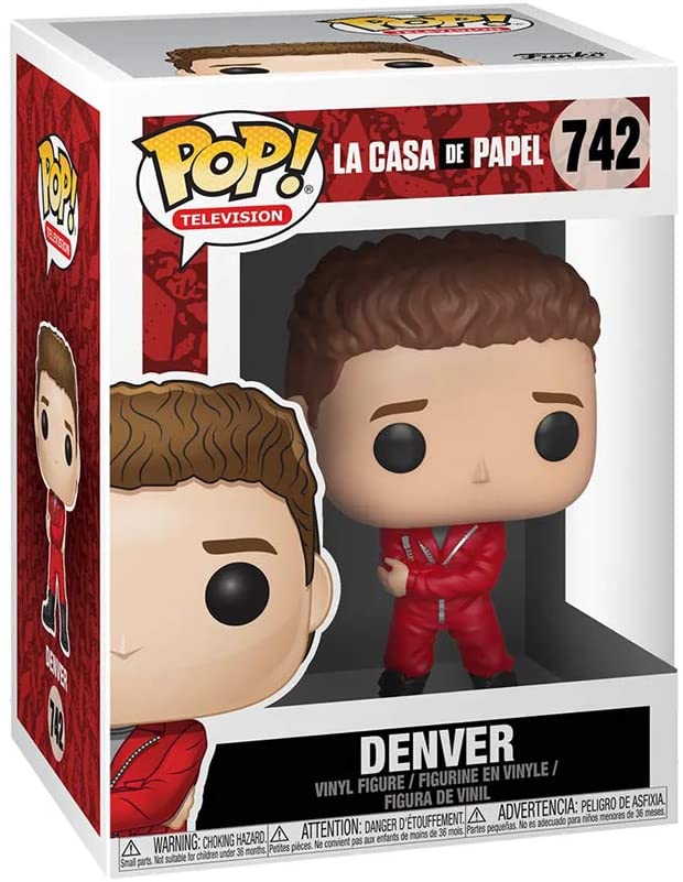 La Casa di Carta Denver Funko 36001 Pop! Vinile #742