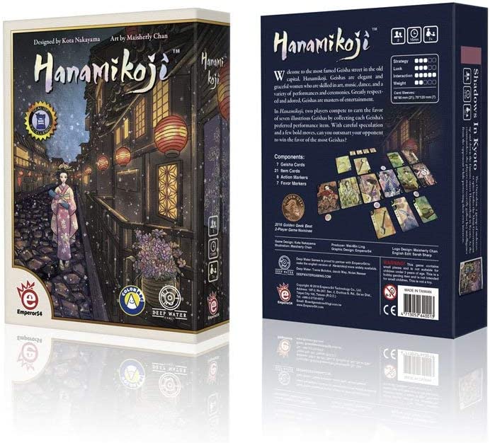 EmperorS4 Hanamikoji Board Game 4