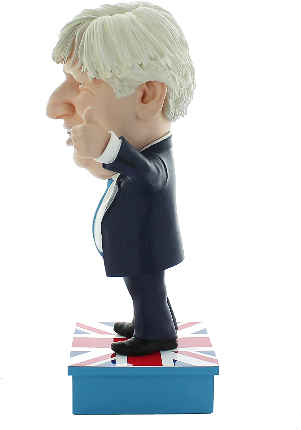 Mimiconz World Leaders - Boris Johnson 20cm Hand-Painted PVC Figurine 7