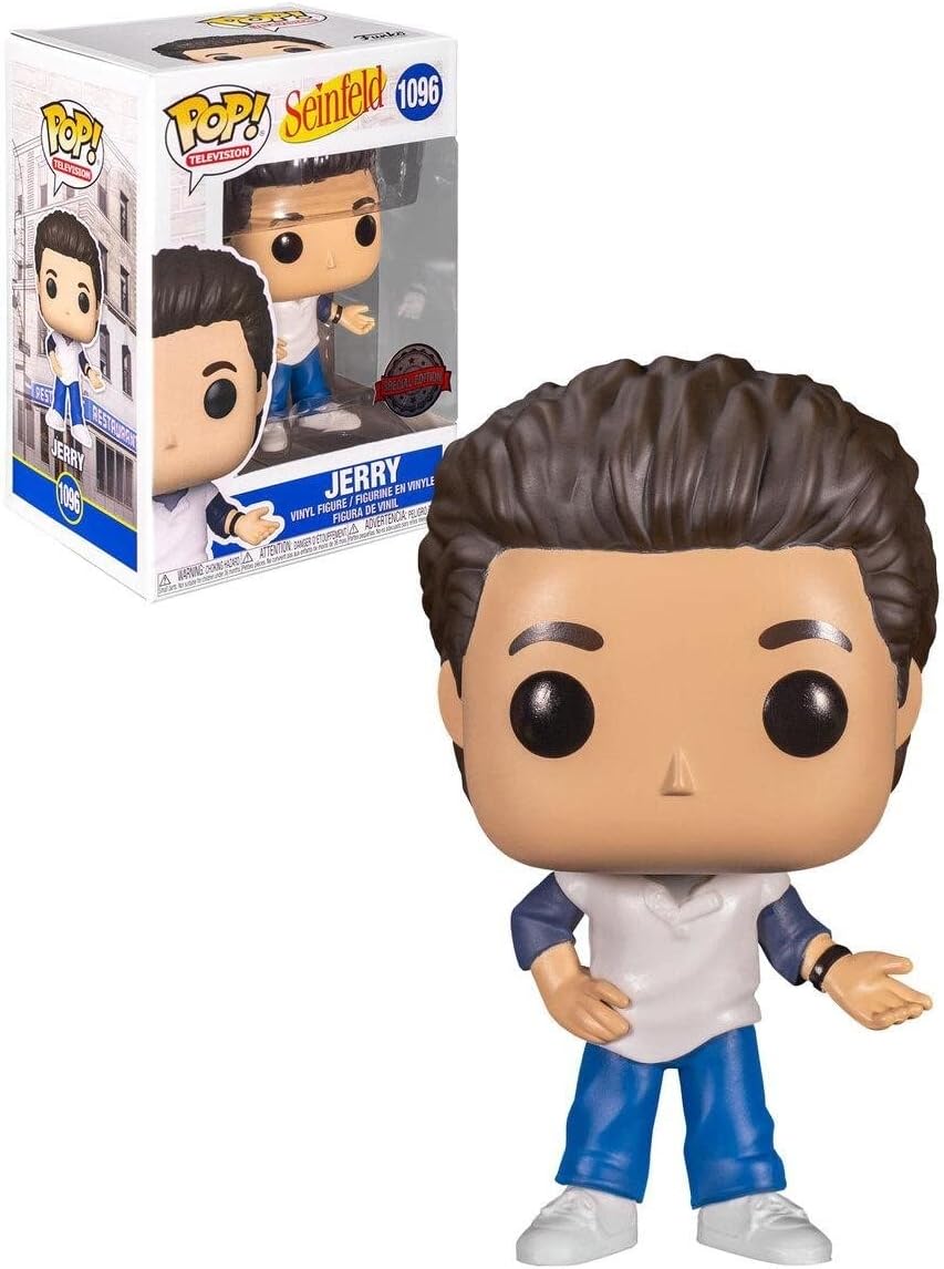 Funko Pop! Television: Seinfeld - Jerry (Casual Exclusive) Vinyl Figure #1096