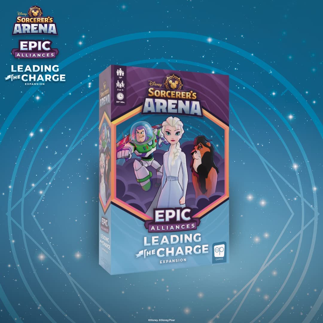 USAopoly Disney Sorcerer's Arena: Epic Alliances - Leading the Charge Expansion (TOP-HB007)