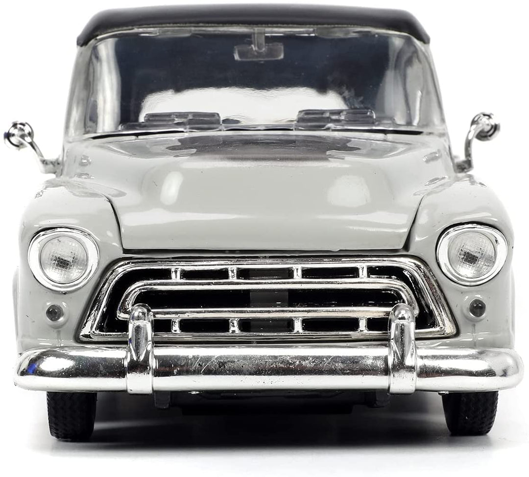 Jada Toys 253255032 Frankenstein 1957 Chevy Suburban 1:24, Gray