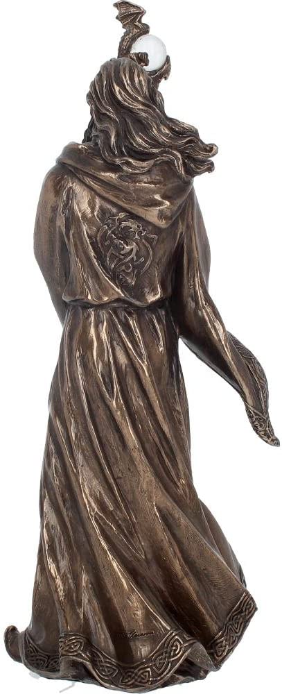 Nemesis Now Historic & Medieval - Merlin Bronze Resin Figurine 28cm 3