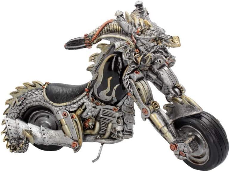 Nemesis Now Dracus Birota - Steampunk Dragon Motorcycle Figurine 29cm