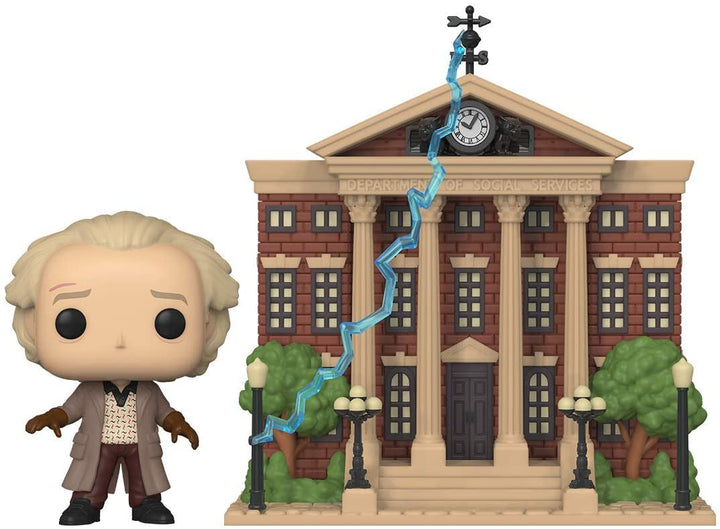 Ritorno al futuro Doc con la torre dell&#39;orologio Funko 46910 Pop! Vinile #15