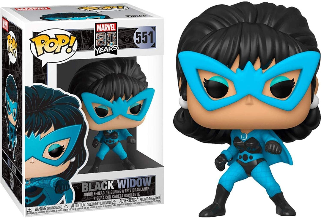 Marvel 80 anni Vedova Nera Funko 44502 Pop! Vinile #551