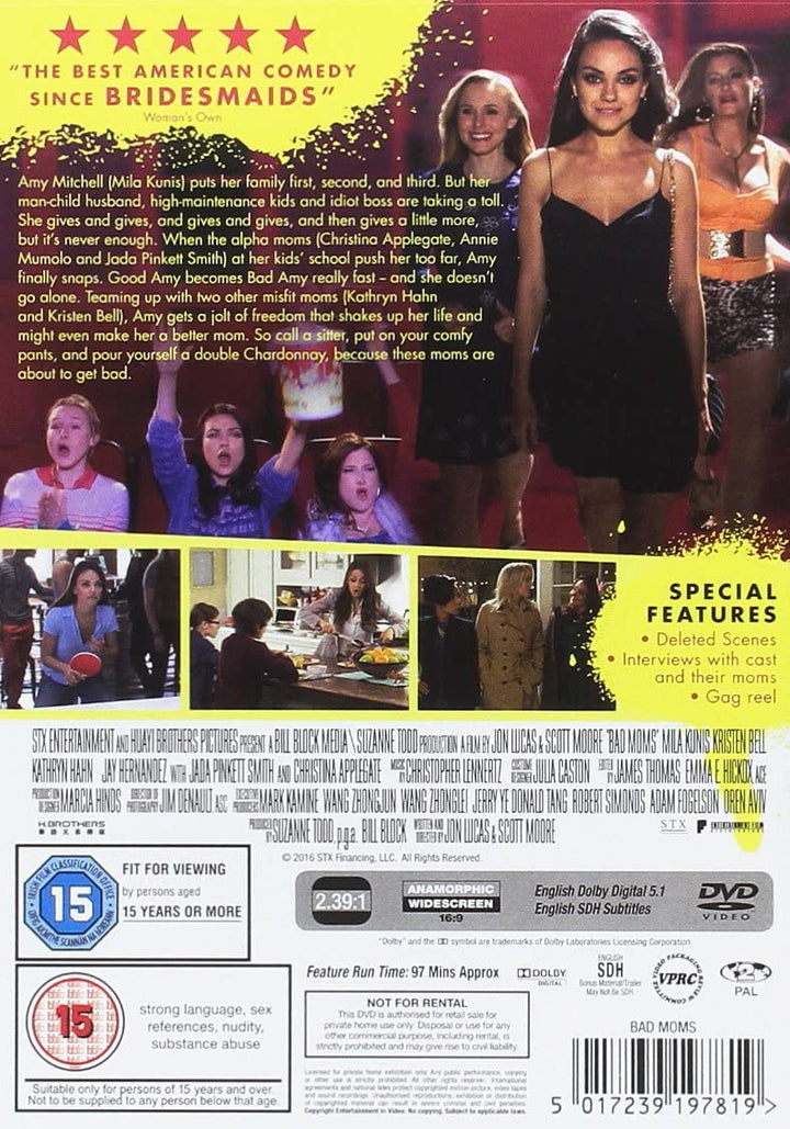 Cattive mamme [DVD] [2017]
