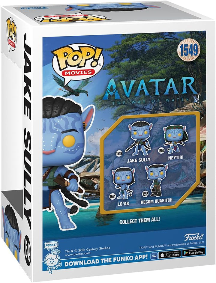 Funko POP! Movies: Avatar: The Way Of Water - Jake Sully - (Battle) - Collectable Figure