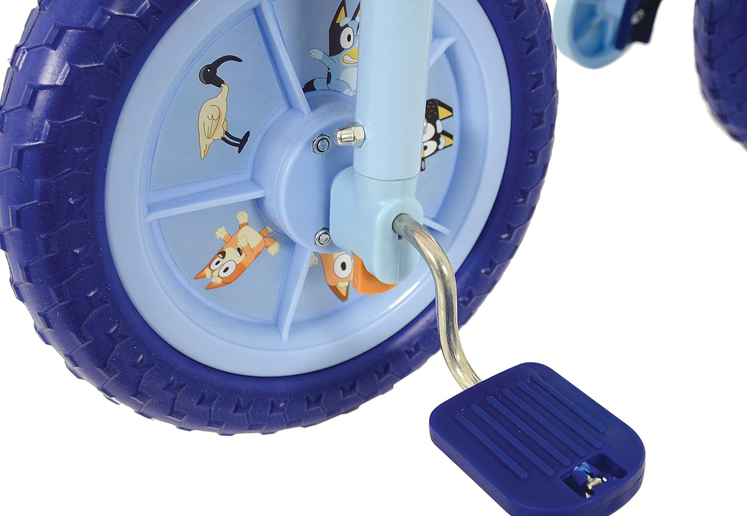 Bluey 2in1 10" Trainingsfahrrad – umwandelbares Lauf- und Tretfahrrad für Kinder 14