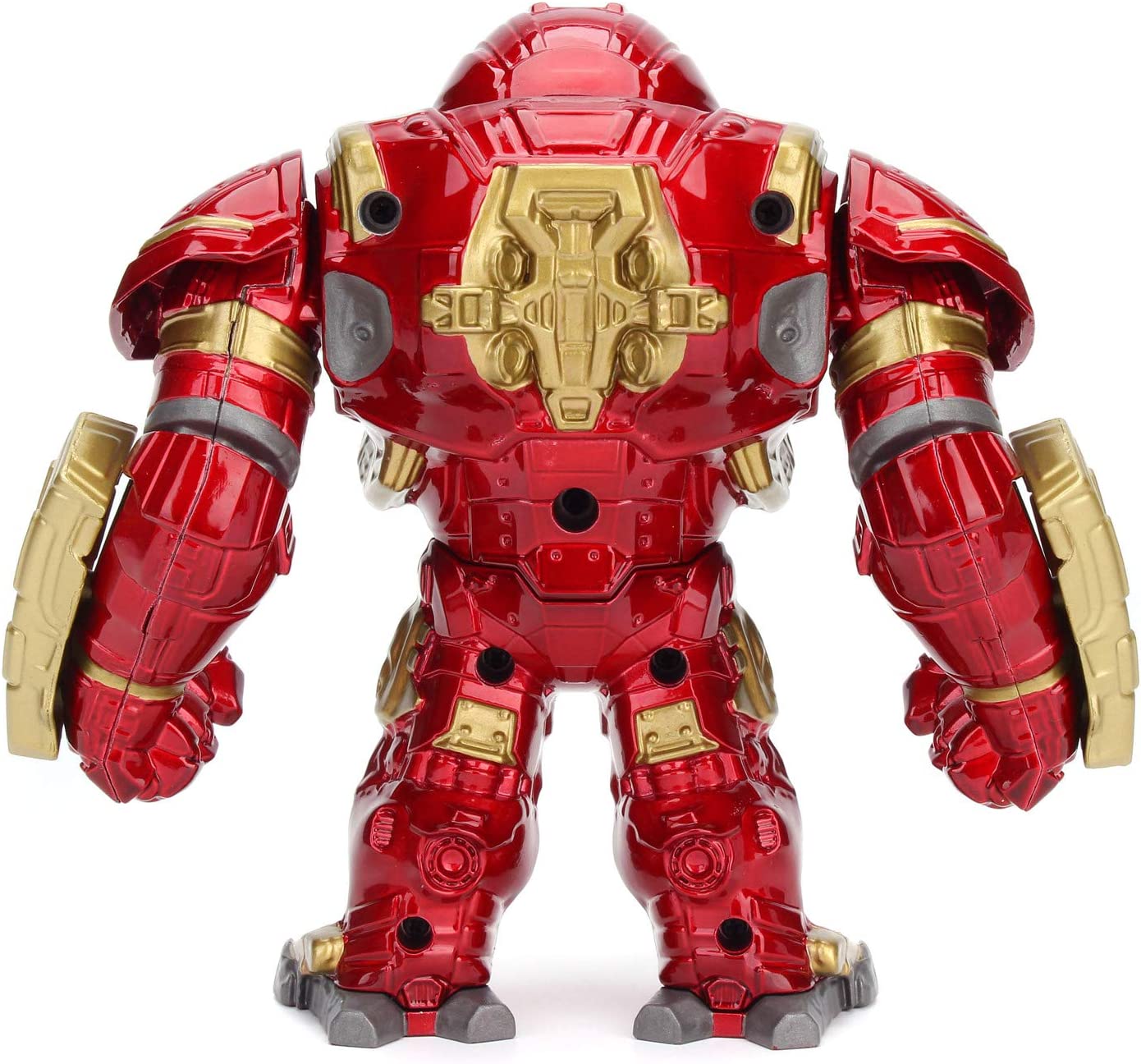Jada Marvel Hulkbuster Armour with Iron Man Die-Cast Figure - 6 Inch Metallic Action Figure 5