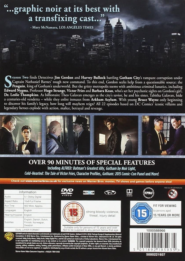 Gotham - Temporada 2 [DVD] [2016]