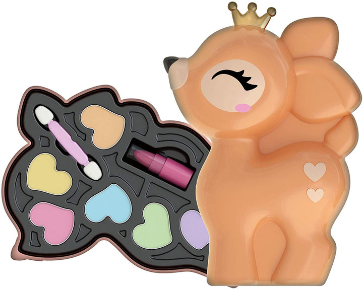 Clementoni 18631 Crazy Chic Lovely Fawn Make up Set for Children, Ages 6 Years P