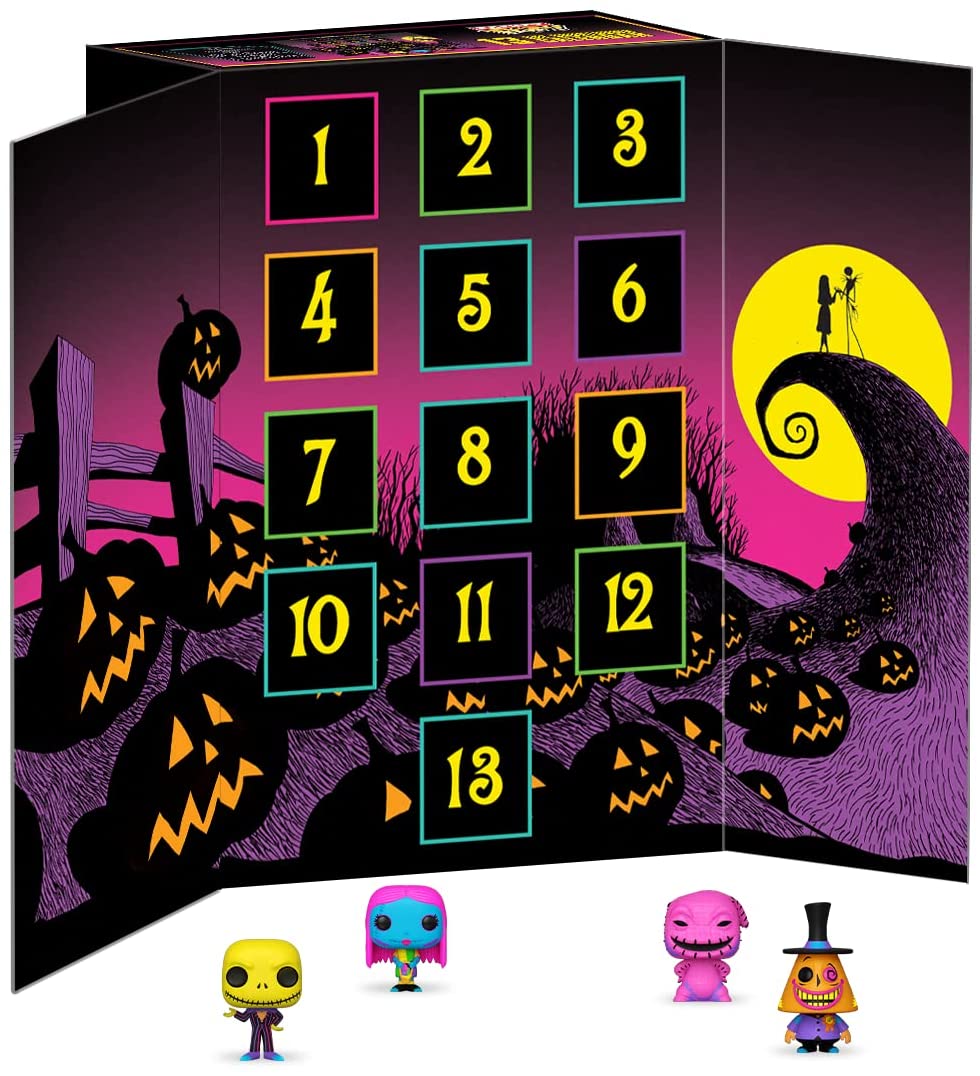 Funko Pop! 63959 Advent Calendar: 13 Days - The Nightmare Before Christmas (Blacklight)