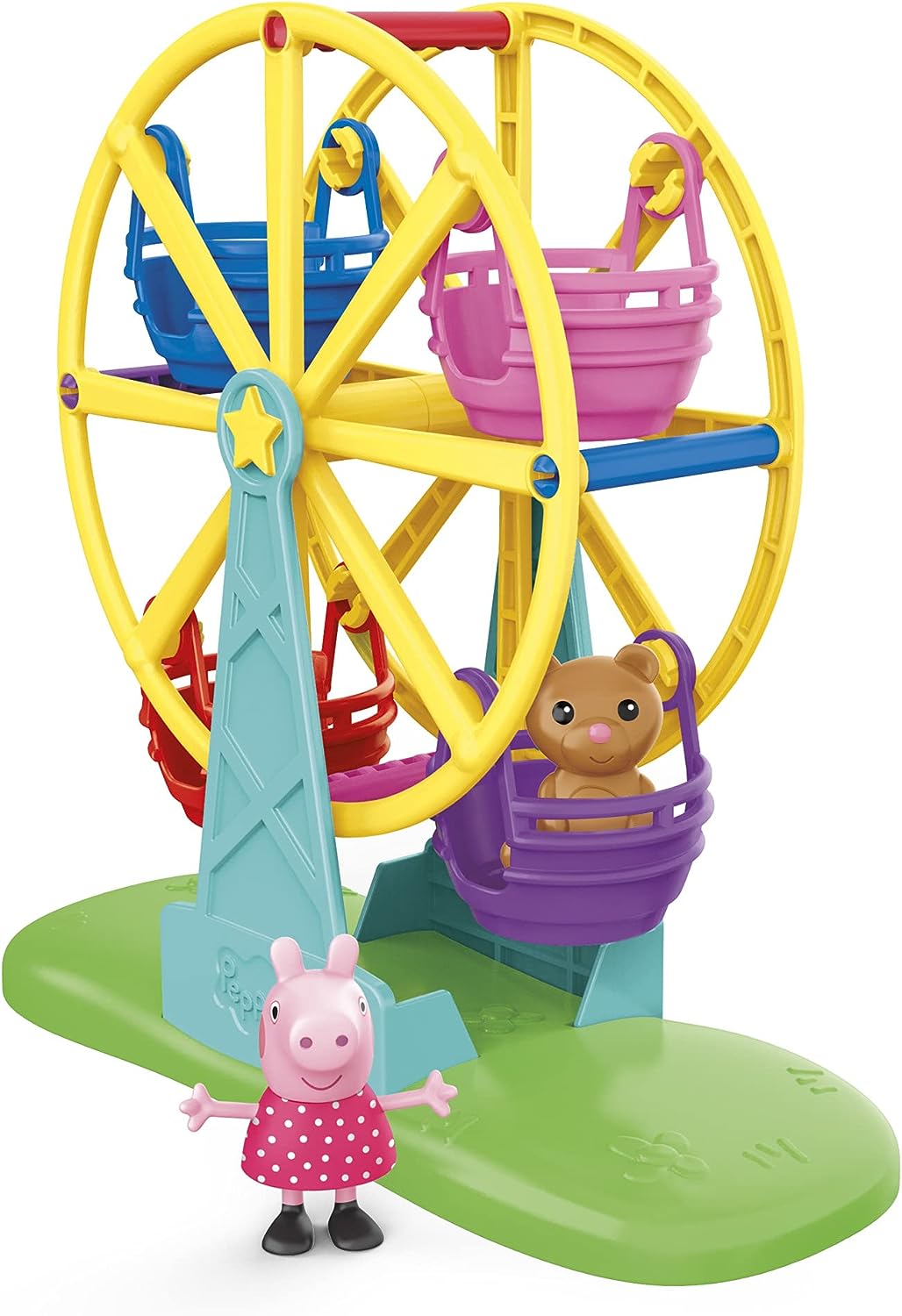 Peppa Pig Peppa's Ferris Wheel Playset - Spinning Ride with Figure & Teddy for Ages 3+ 7