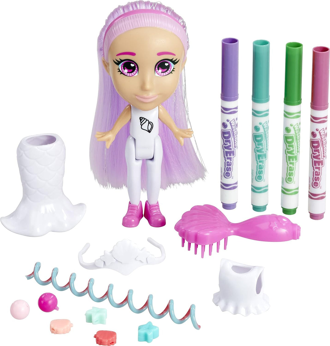 Crayola Colour 'n' Style Mermaids Friends Marina