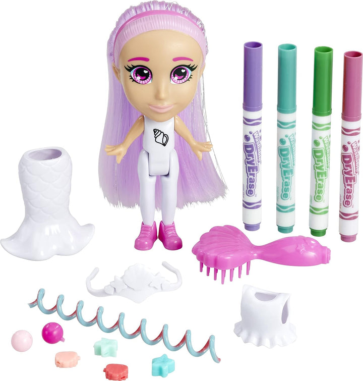 Crayola Colour 'n' Style Mermaids Friends Marina