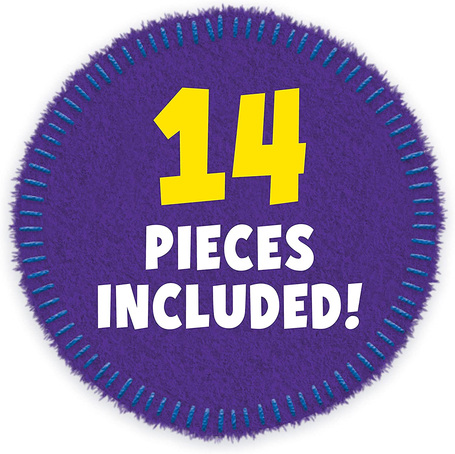 Blue's Clues & You Deluxe Play-Along Figure Set - 14-Piece Poseable Playset for Kids 6