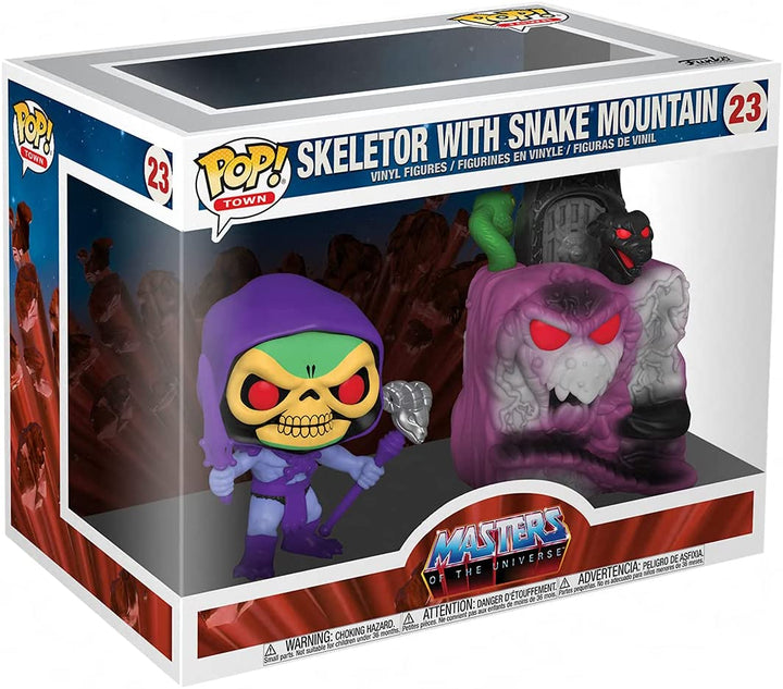 Masters Of The Universe Skeletor con Snake Mountain Funko 51469 Pop! Vinile #23