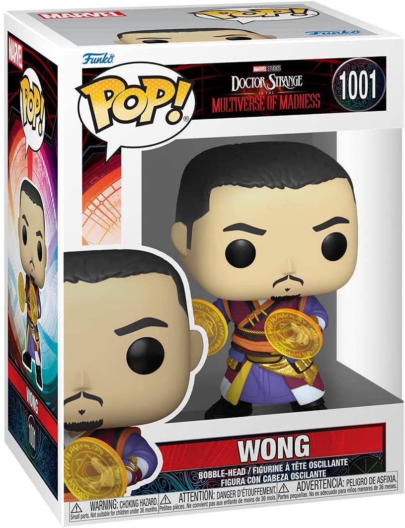 Funko Pop! Doctor Strange in the Multiverse of Madness - Wong Vinyl Figure #1001