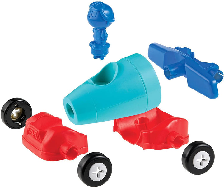 Learning Resources 1-2-3 Build It! Car-Plane-Boat - Yachew