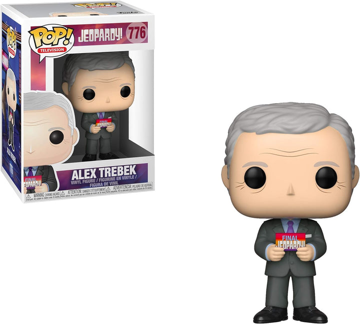 Funko 38598 POP TV: Jeopardy-Alex Trebek (Stile können variieren), Sammelfigur, mehrfarbig