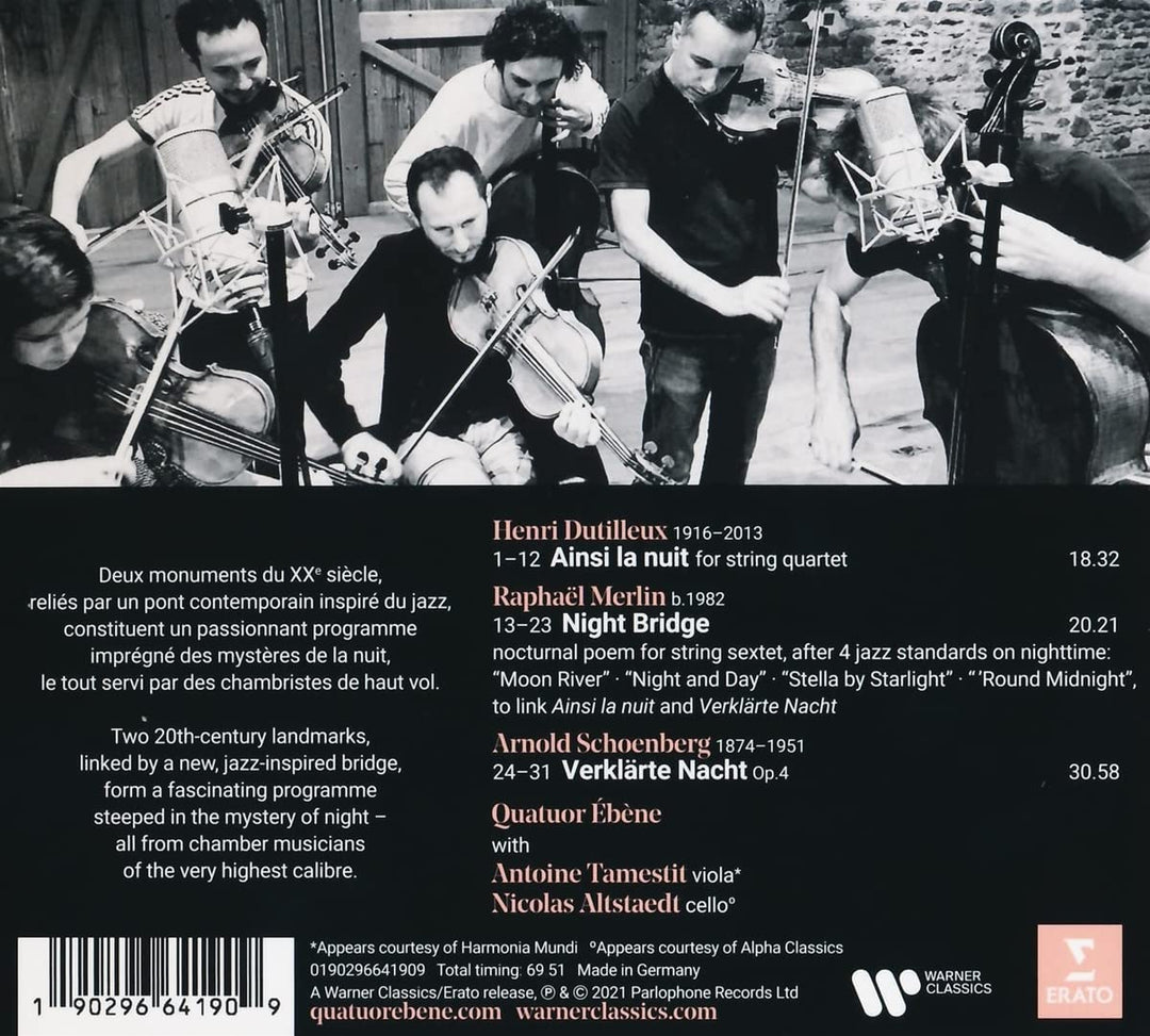 Quatuor Ébene - 'Round Midnight [Audio CD]