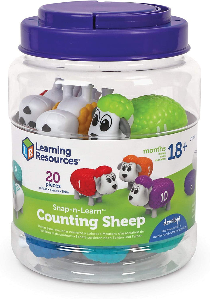 Leermiddelen LER6712 Snap-n-Learn Schaapjes tellen