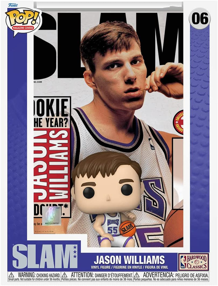 NBA Cover: SLAM - Jason Williams Funko 64002 Pop! Vinyl #06