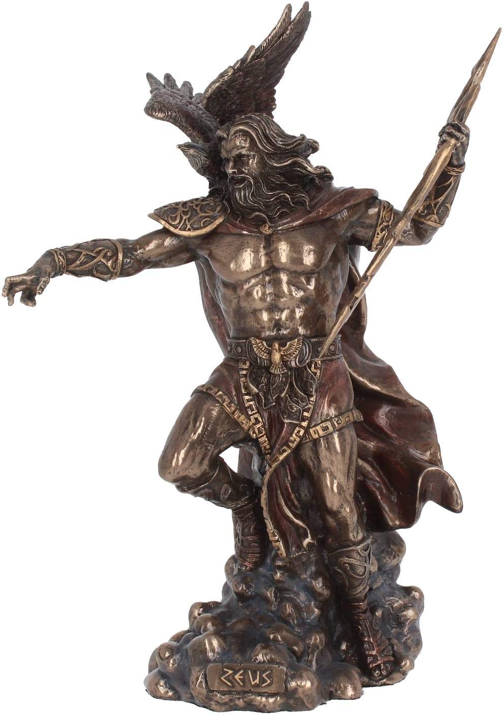 Nemesis Now Zeus Figurine 36cm Bronze