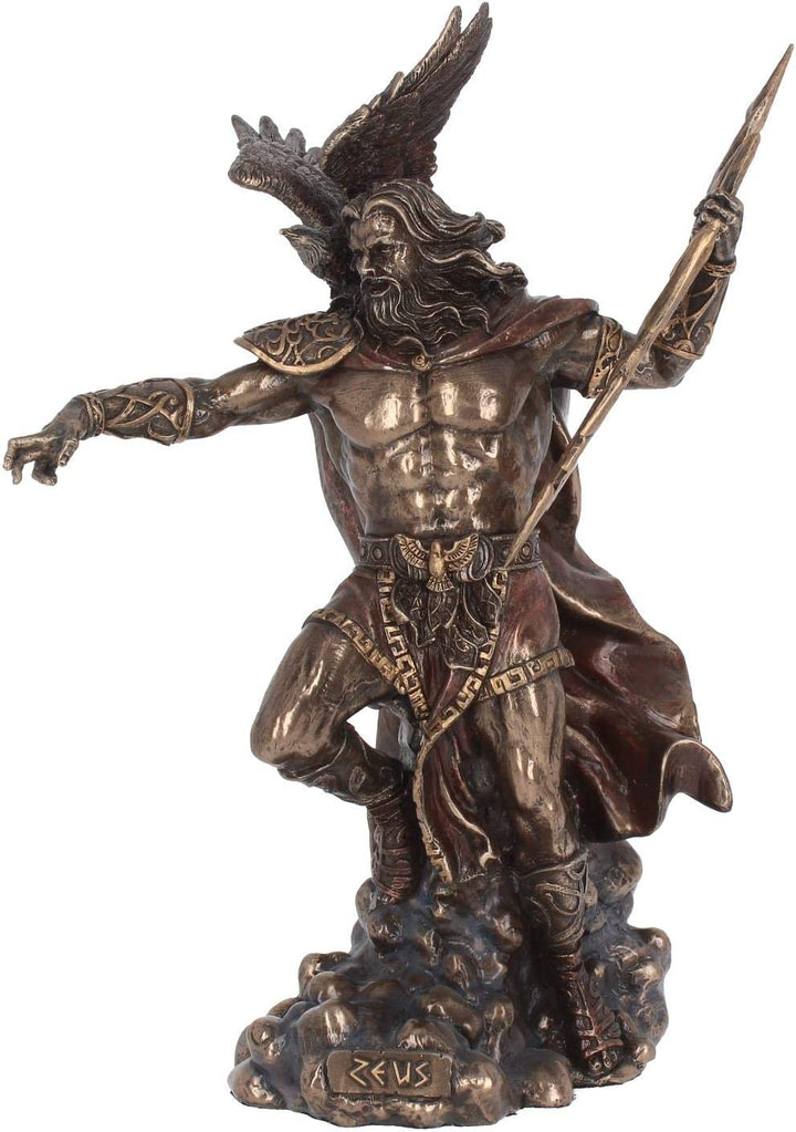 Nemesis Now Zeus Figurine 36cm Bronze
